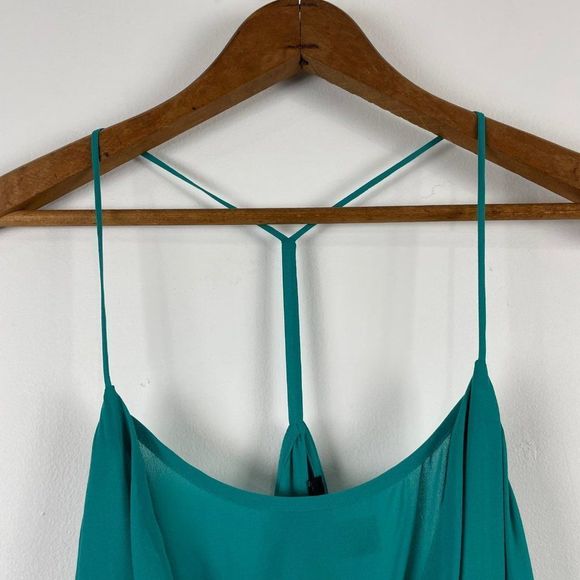 Forever 21 Faux Wrap Maxi Dress Size Medium - Picture 4 of 6